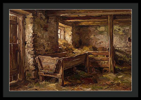 Old Wooden Feed Manger