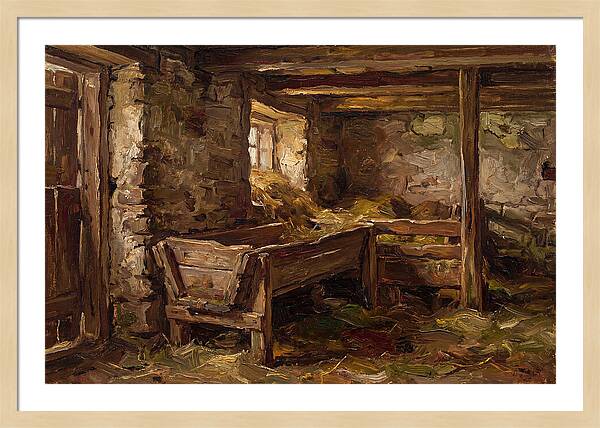 Old Wooden Feed Manger