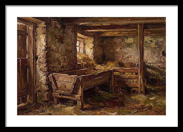 Old Wooden Feed Manger