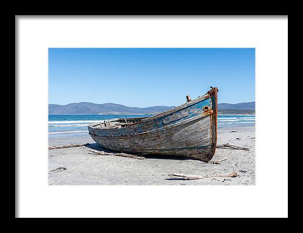 Old Wooden Fishing Boat