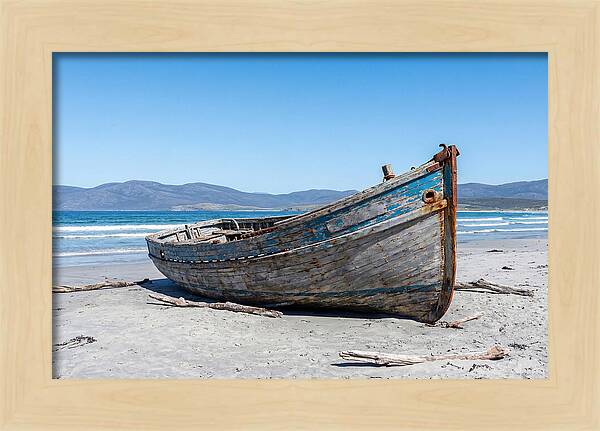 Old Wooden Fishing Boat