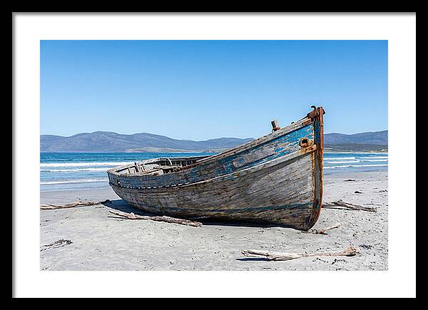 Old Wooden Fishing Boat