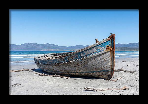 Old Wooden Fishing Boat