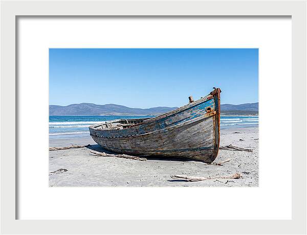 Old Wooden Fishing Boat