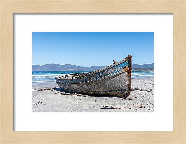 Old Wooden Fishing Boat