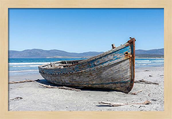 Old Wooden Fishing Boat