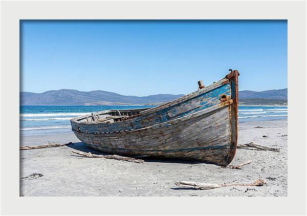 Old Wooden Fishing Boat
