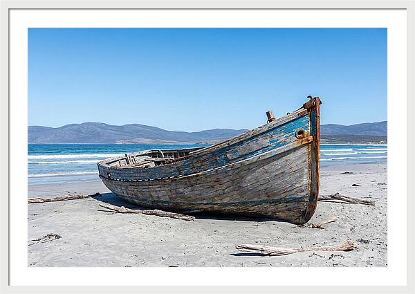 Old Wooden Fishing Boat