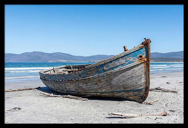 Old Wooden Fishing Boat