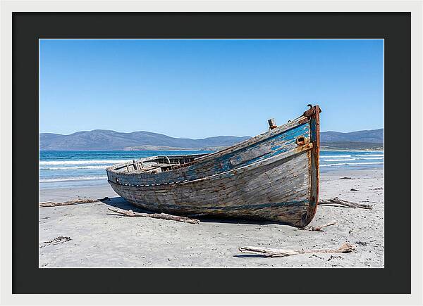 Old Wooden Fishing Boat