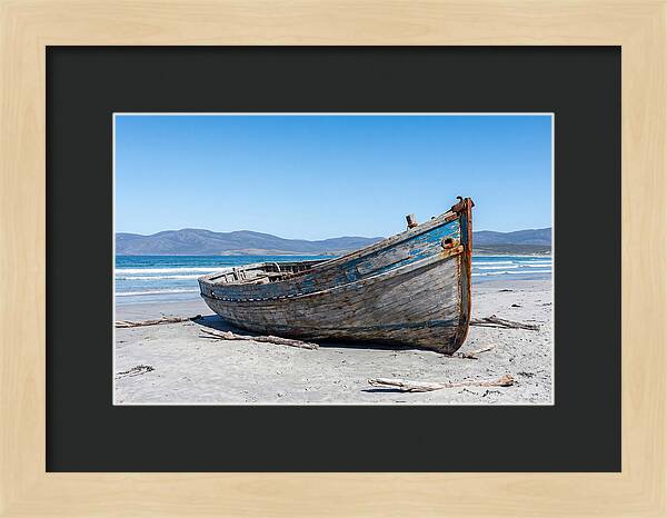 Old Wooden Fishing Boat