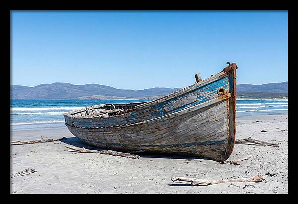 Old Wooden Fishing Boat