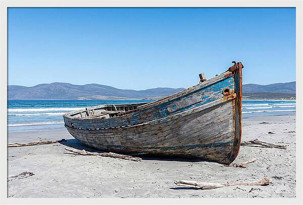 Old Wooden Fishing Boat