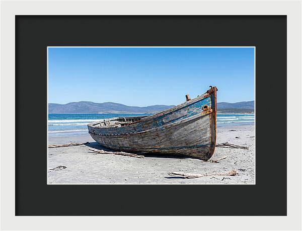 Old Wooden Fishing Boat