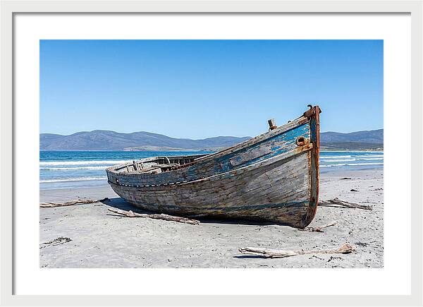 Old Wooden Fishing Boat