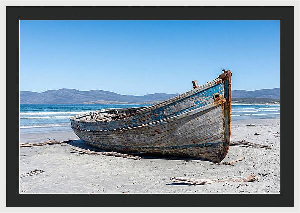 Old Wooden Fishing Boat