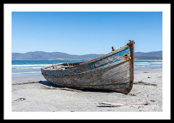 Old Wooden Fishing Boat