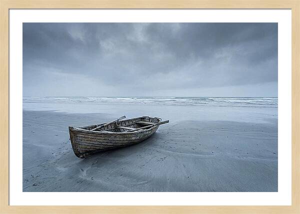 Old Wooden Fishing Dinghy