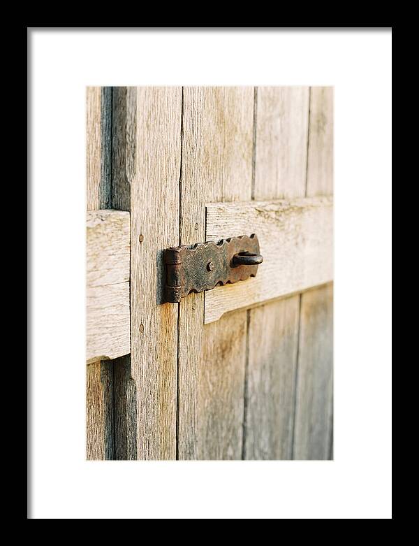 Old Wooden Gate Latch
