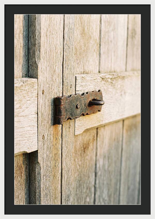Old Wooden Gate Latch
