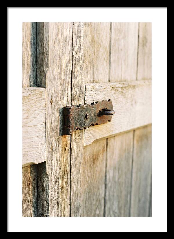 Old Wooden Gate Latch