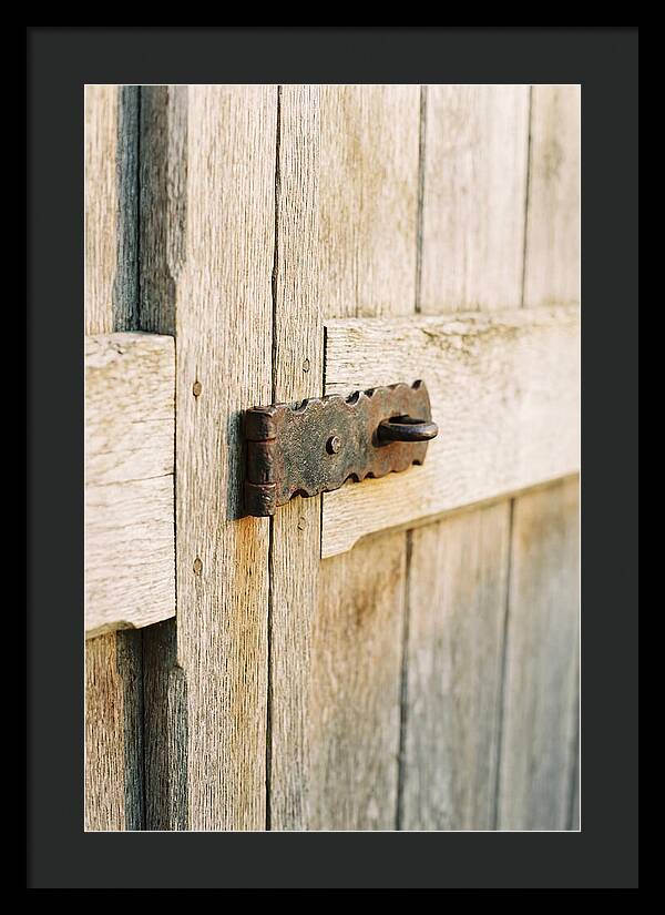 Old Wooden Gate Latch