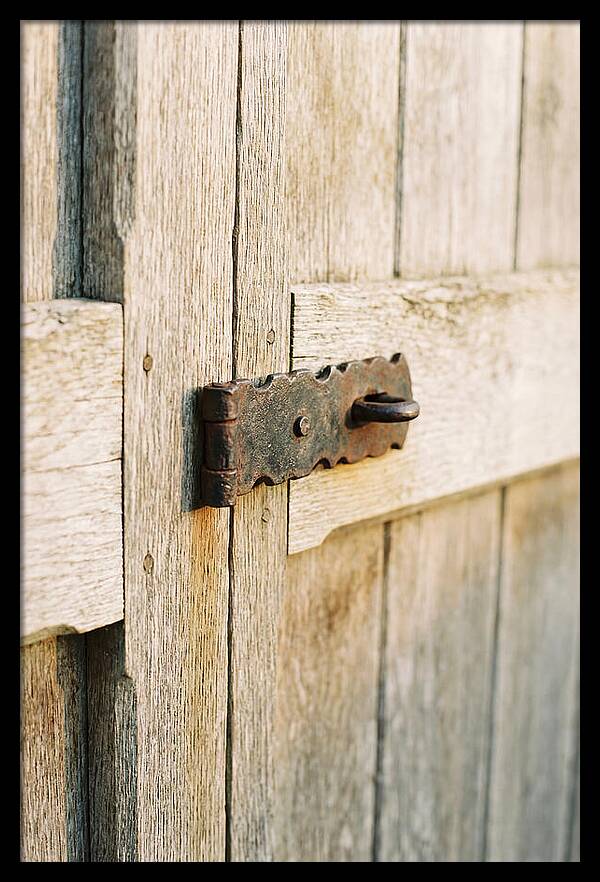 Old Wooden Gate Latch