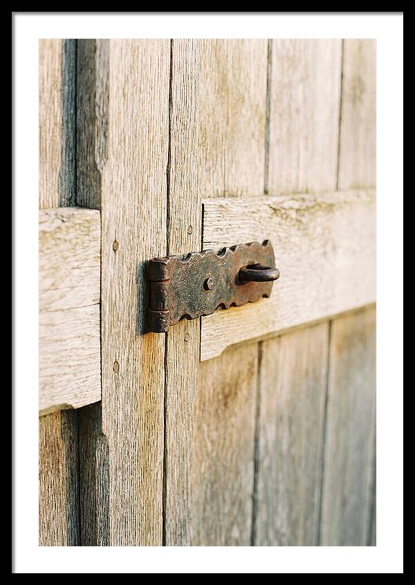 Old Wooden Gate Latch