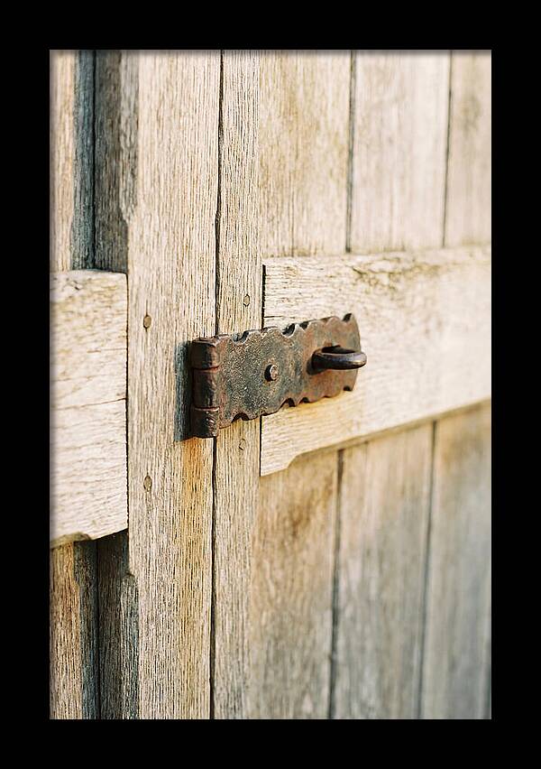 Old Wooden Gate Latch