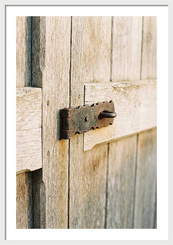 Old Wooden Gate Latch