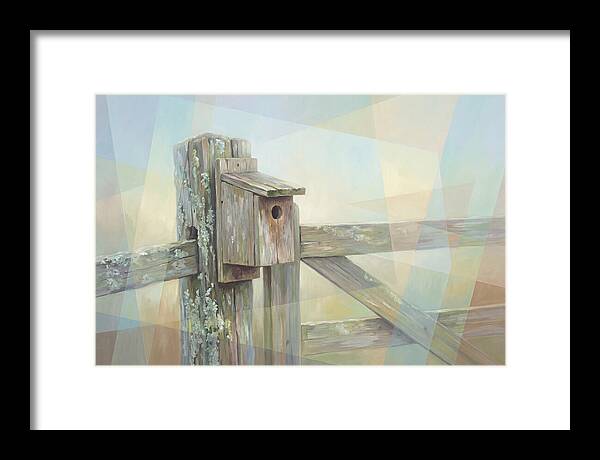 Old Wooden Gate Post