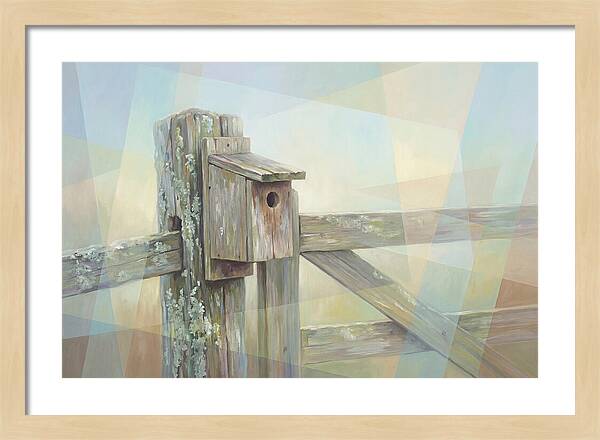 Old Wooden Gate Post