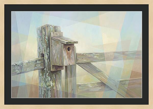 Old Wooden Gate Post