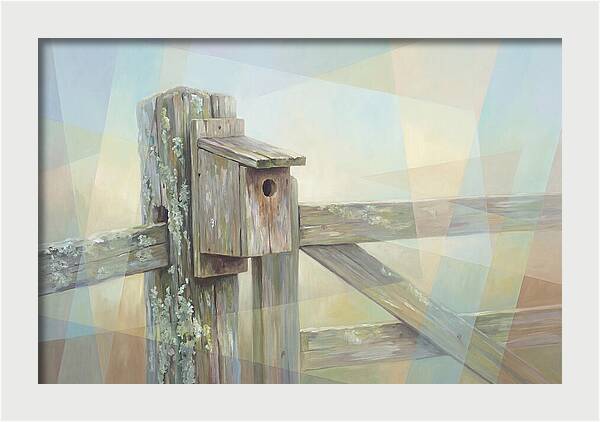 Old Wooden Gate Post