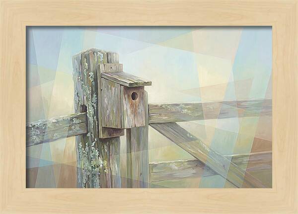 Old Wooden Gate Post