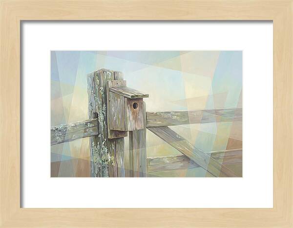 Old Wooden Gate Post