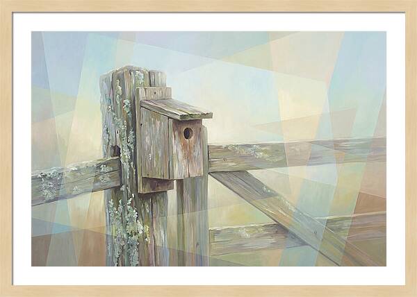 Old Wooden Gate Post