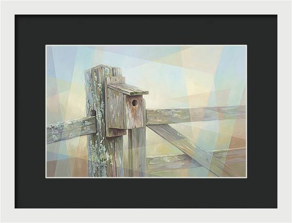Old Wooden Gate Post