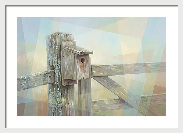 Old Wooden Gate Post