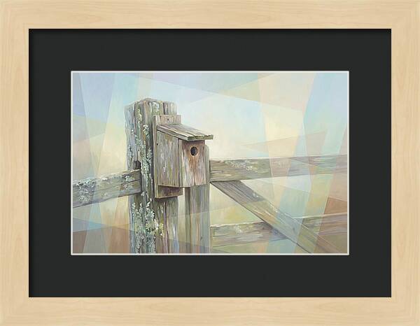 Old Wooden Gate Post