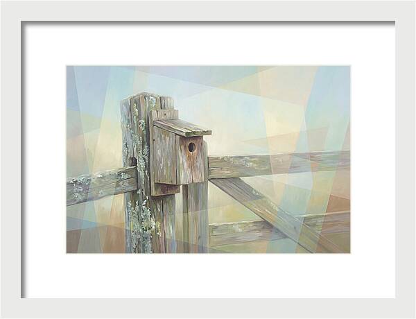 Old Wooden Gate Post