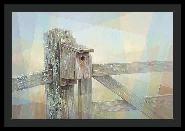 Old Wooden Gate Post