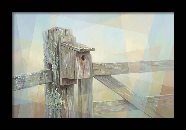 Old Wooden Gate Post