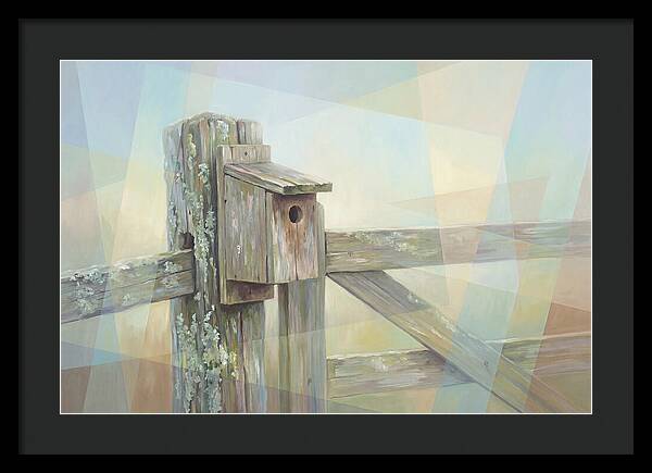 Old Wooden Gate Post
