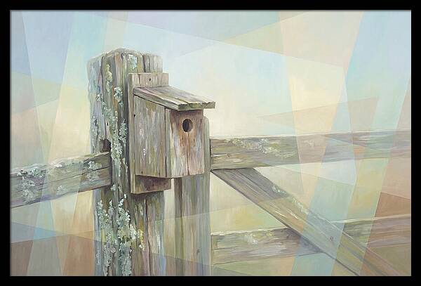 Old Wooden Gate Post
