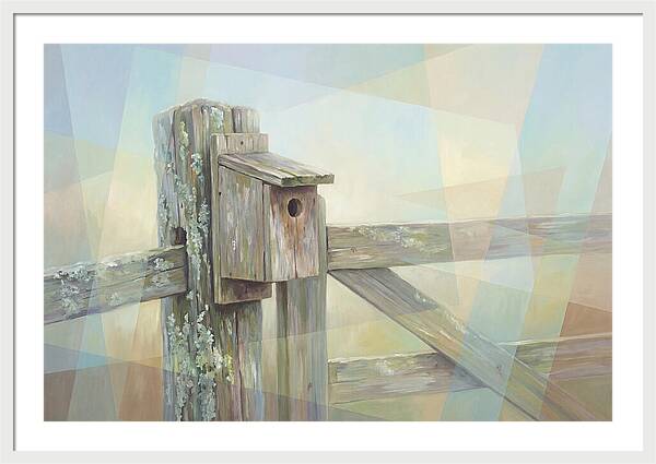 Old Wooden Gate Post