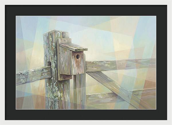 Old Wooden Gate Post