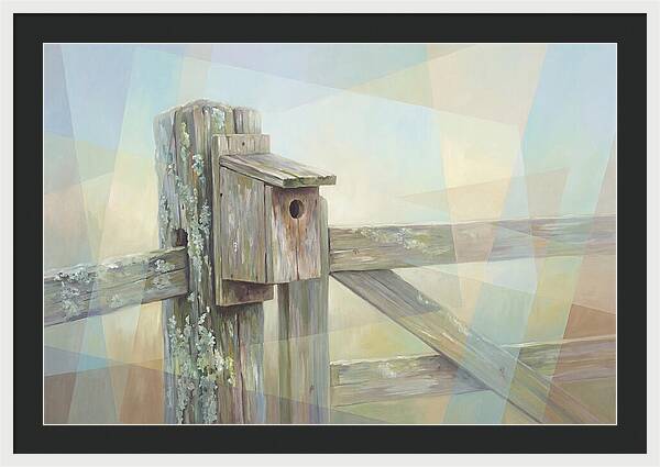 Old Wooden Gate Post
