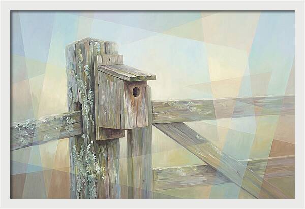 Old Wooden Gate Post