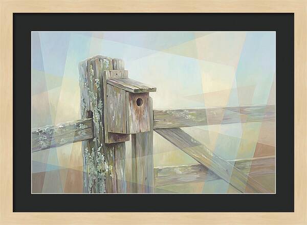 Old Wooden Gate Post